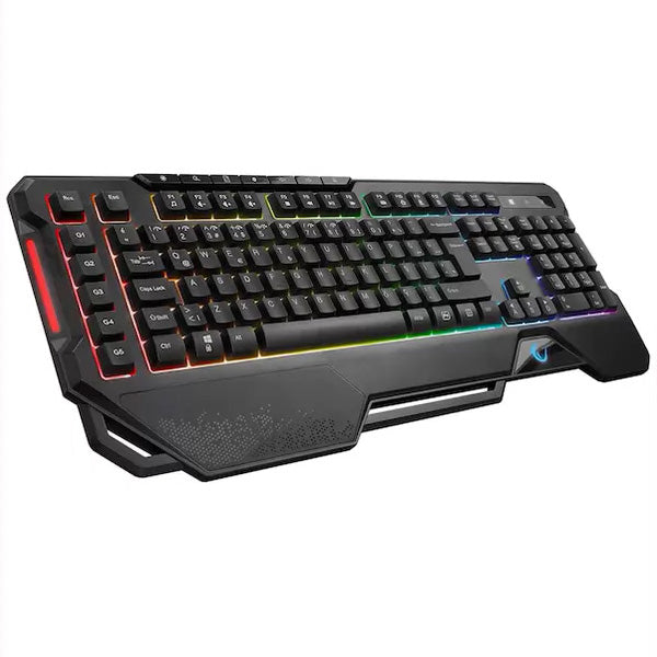 Rampage KM-R96 ELEMENTAL Siyah RGB Aydınlatmalı Q Oyuncu Multmedia Klavye ve 7200 dpi Mouse Gaming Set