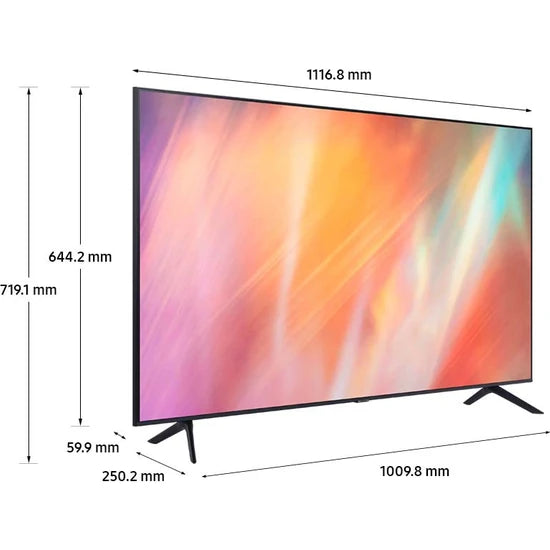 Samsung 50 İnc 125 Ekran Uydu Alıcılı Crystal 4K Ultra HD Smart LED TV