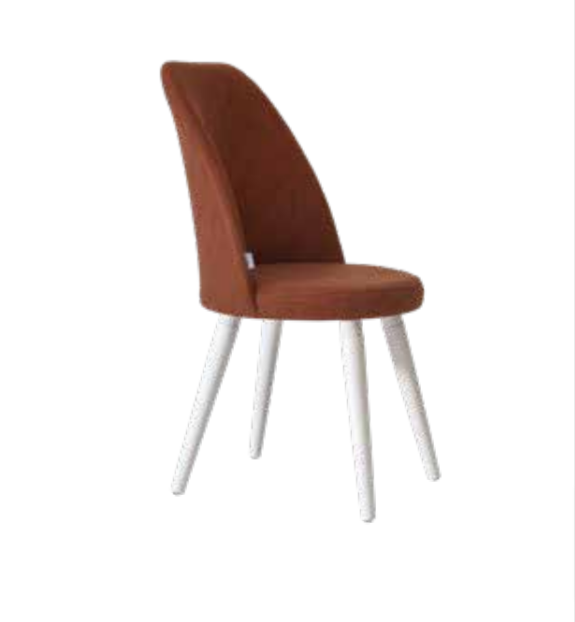 Adl Ekol Tarçın Beyaz Ayak Sandalye (E-510)