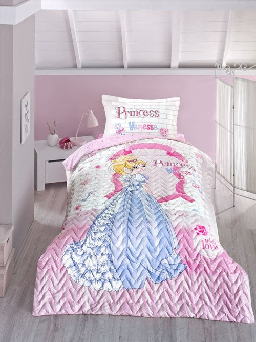 Aran Vanessa Ranforce Tek Kişilik V1 Pembe Dört Mevsim Set