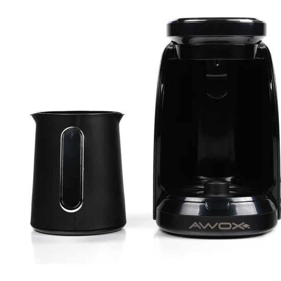 Awox Sparkli̇ng Coffee Otomatik Kahve Maki̇nesi̇ Mat krom
