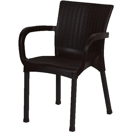 Crn Comfort Begonya Rattan Masa Takımı (90x150 Masa+6 Sandalye)