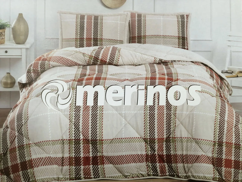 Merinos Comforter Tek Kişilik Yorgan Set 160x240